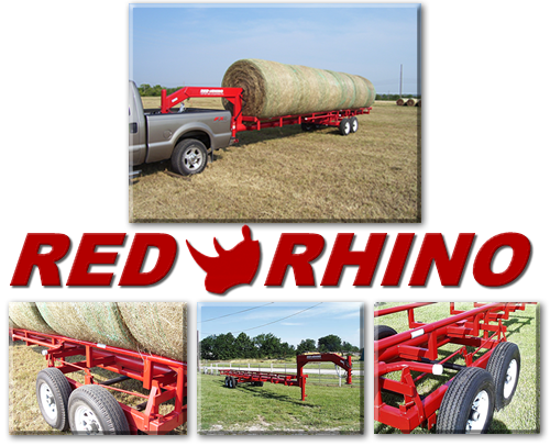 The World's Best Hay Trailer - Red Rhino!